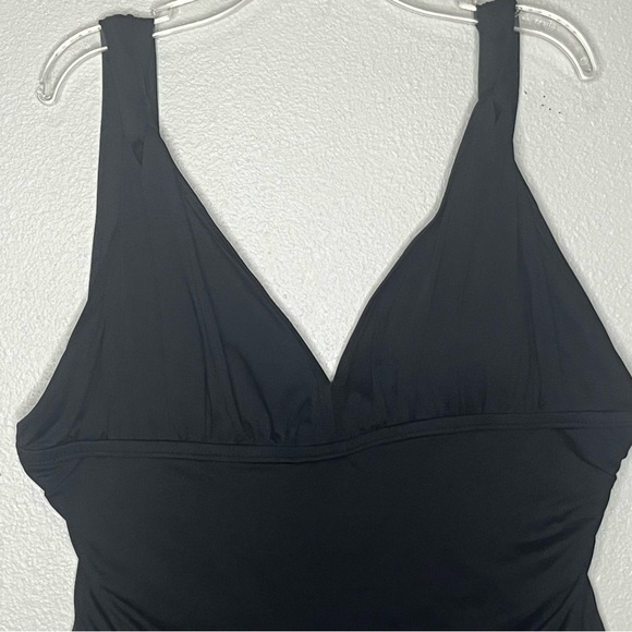 Lauren Ralph Lauren Swimsuit One Piece Swimwear 22W Black Full Coverage - Picture 2 of 9